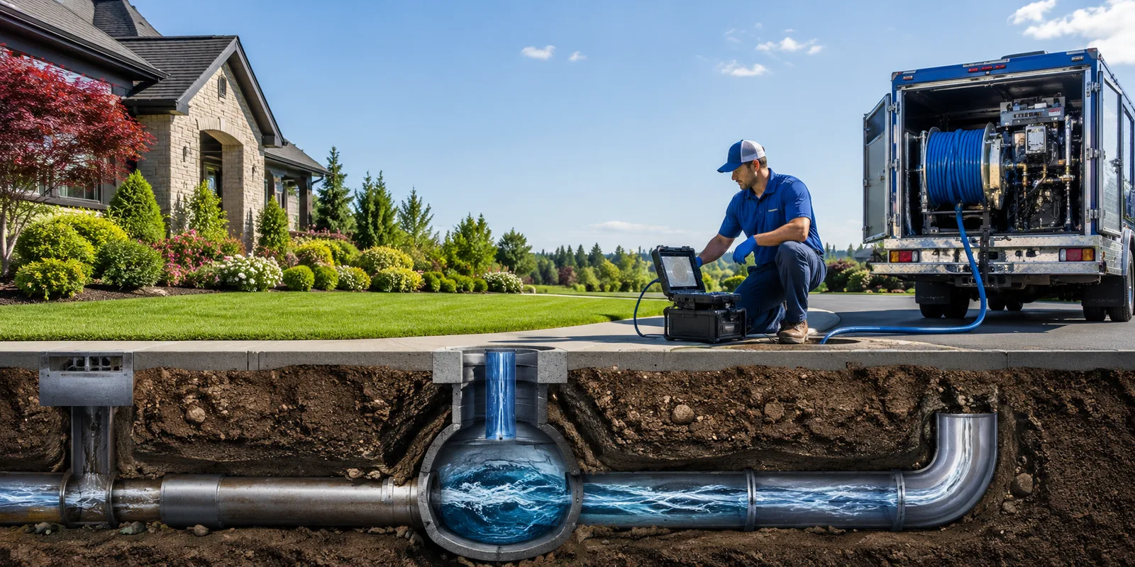 Drainage restoration information for Mount Nebo, WV